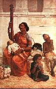 Raja Ravi Varma Gypsies Germany oil painting artist